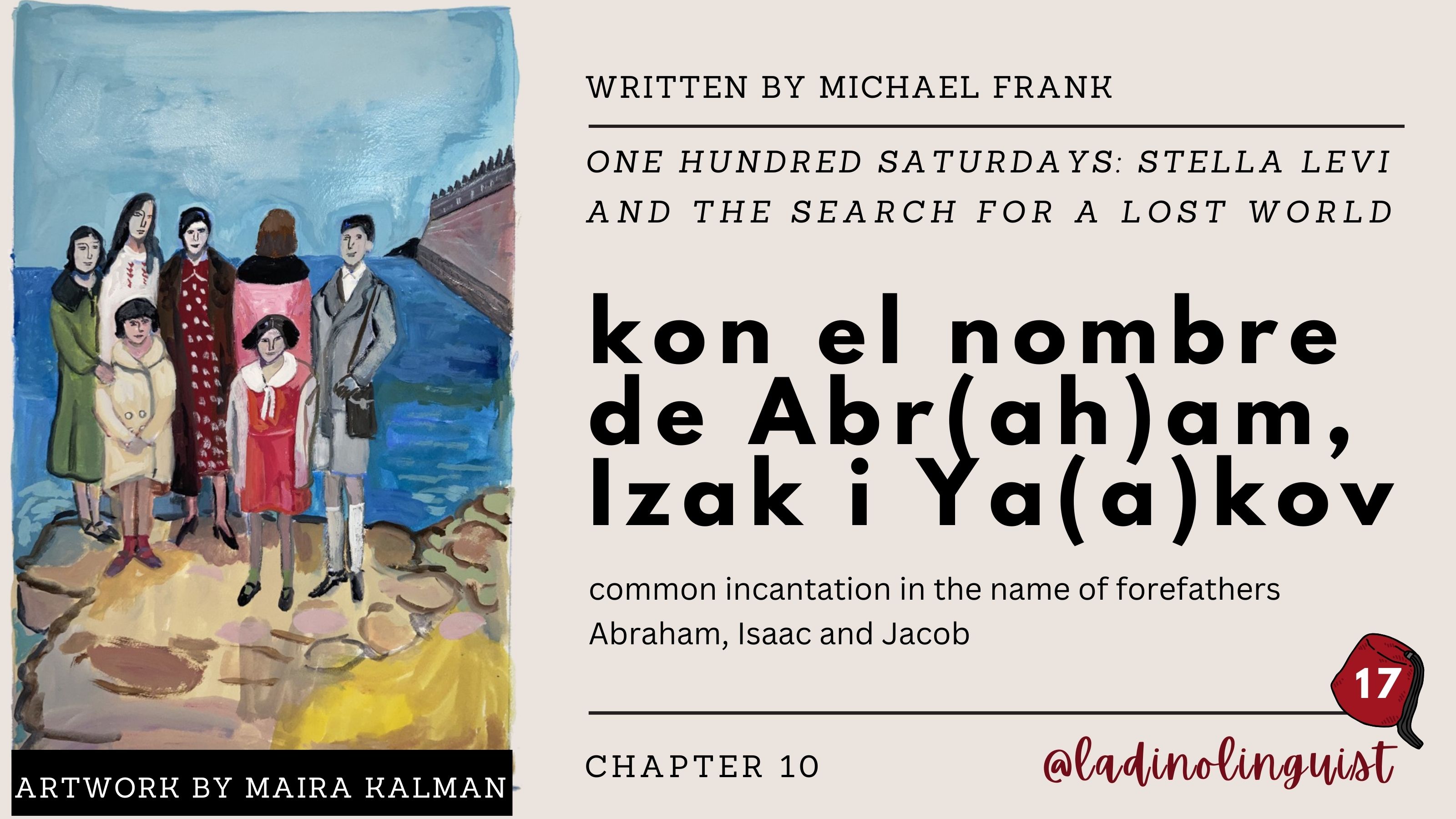 kon el nombre de Abr(ah)am, Izak i Ya(a)kov